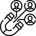 Customer Engagement & Loyalty Icon