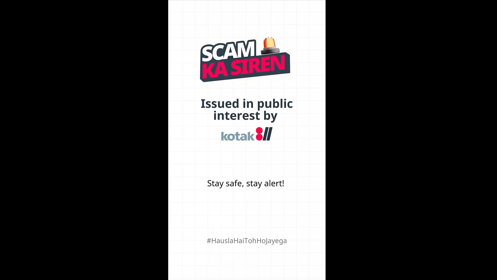 Kotak811 - First IP on Reels for Scam Awareness
